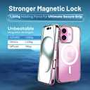 ALTURIZ for iPhone 16 Plus Case [6.7"] Compatible with MagSafe, [Military-Grade Protection], Shockproof, Non-Yellowing, Women Mens Girls Boys, Magnetic Phone Case for iPhone 16 Plus, Clear