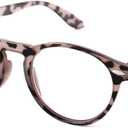 Visionary Series Reading Glasses - Unisex Adults Corrective Eyeglasses, Lightweight Polycarbonate (Black and White)