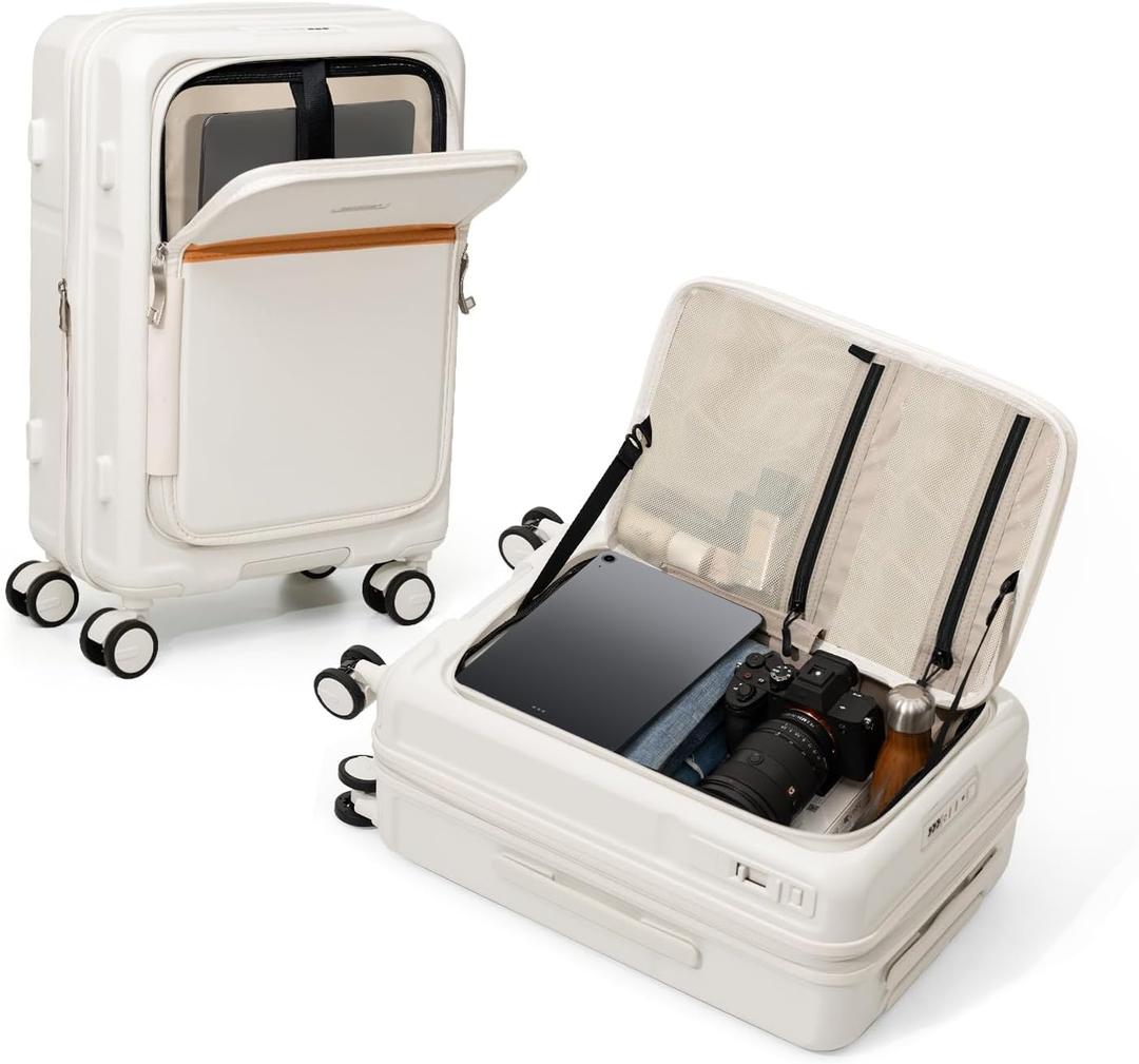 ROAMING 20 Inch Carry On Luggage Expandable Hard Shell Top Opening Luggage