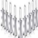 Mudder 9 Pieces Stainless Steel Fruit Vegetable Rotary Peeler Carrots Potatoes Peeling Tools for Home and Kitchen