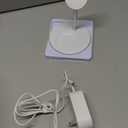 Belkin MagSafe 2-in-1 Wireless Charging Stand for Apple iPhone 16, iPhone 15, iPhone 14, & iPhone 13 Series & AirPods - MagSafe Fast Charging Station for Multiple Devices - White