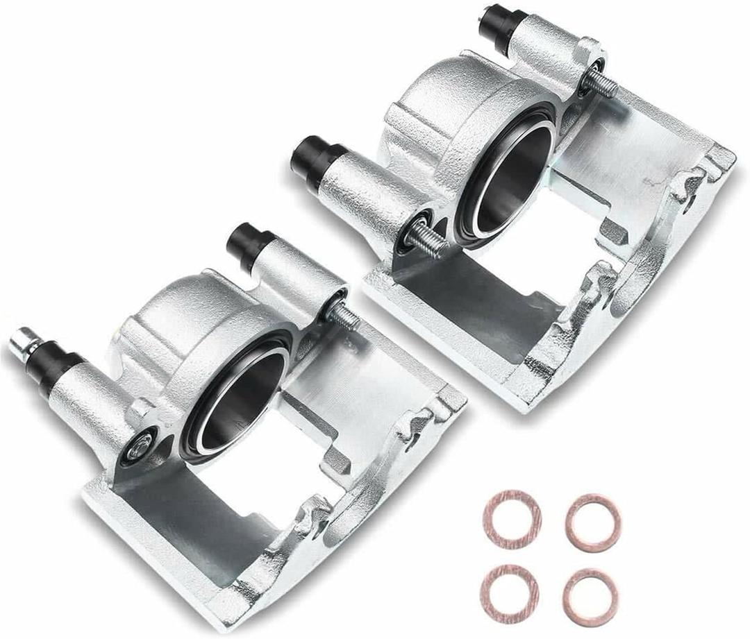 2X Front Left & Right Brake Calipers For 1990-2000 Cadillac For 1990-2002 Chevrolet For 1988-2002 GMC For 1994-1999 Dodge Ram 1500 Pickup 18-4299 184299 18014745 18-4300 184300 18014744 4746367