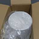 Mkono Metal Hanging Planters for Indoor Plants with Plastic Pots, Set of 2 Modern Mid Century Flower Pot Plant Holder in Diamond and Circle Shape, Fits 6 Inch, Gold