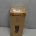 Metal Squirrel Proof Bird Feeder,Bird Feeders for Outdoors,Weight Activated Squirrel Proof Wild Bird Feeders with Finch Cardinal Chickadee,Large Capacity,Weatherproof and Durable,Reddish Brown