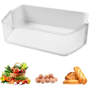 DA97-12650A Refrigerator Right Door Shelf Storage Drawer, Replacement for Samsung Refrigerator Basket Bin 