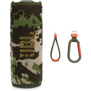 JBL Flip 7 - Portable Waterproof and Drop-Proof Speaker, Bold JBL Pro Sound with AI Sound Boost, 16Hrs of Playtime, and PushLock System with Interchangeable Accessories (Squad)