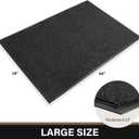 Large Front Door Mat, 60" x 36" Durable Front Doormat, Heavy Duty Large Welcome Door Matt for Home Entrance, No Slip Rubber Low Profile Door Mats for High Traffic Area
