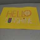 Lintex Hello Sunshine Textilene Placemats
