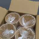 Lamosi 200 Pack 8 oz Kraft Paper Cups, Brown Disposable Paper Coffee Cups, Unbleached Paper Cups for Hot/Cold Beverage Party Home Office
