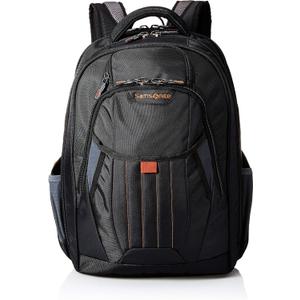 Samsonite Tectonic 2 Large Backpack, Black/Orange, 18 x 13.3 x 8.6