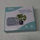 Automatic Plant Waterer Indoor Self Watering System for 15 Potted Plants, Auto Drip Irrigation Kit Programmable Water Timer with Smart Humidity Detection (White)