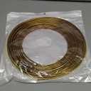 Gaahing 32.8FT Peel and Stick Molding & Wall Trim, Flexible Self-Adhesive Decorative Strip for Tile, Mirror, Ceiling, Floor, Panel, Cabinet (Shiny Gold)