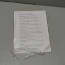 Mr-Label 2" x 4" Glossy Crystal Clear Address Labels - Waterproof and Tear-Resistant - for Laser Printer Only - Permanent Adhesive - for Glass Bottle | Envelope (250 Labels)