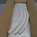 Colingmill 3 Set 32 x 78 Inch Arch Wall Molding Kit Peel Stick Arch Premade Accent Wainscoting Panel Wall Panel Decor Pre Cut Trim Kit for Home Walls Molding DIY Living Room Decor (Stylish Style)