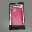 DOMAVER for iPhone 13 Case, Slim Smooth Liquid Silicone Upgrade for iPhone 13 Case 12FT Military Protection Camera Protection Soft Anti-Scratch Microfiber Lining Scratch-Resistant Back- Hot Pink