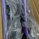 PLANET WALK Super Lightweight Rollator Walker for Seniors, Foldable Rolling Walker with Seat and 8" Rubber Wheels for All Terrain, Unique Design Aluminum Frame Sturdy Walkers for Traveling - Purple