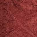 PUPTECK Winter Cat Sweater Coat - Soft Warm Cold Weather Clothes Knitwear for Kittens & Small Dogs Indoor Outdoor Wearing, Knitted Classic for Doggies Kitties Girls Boys, Red, M