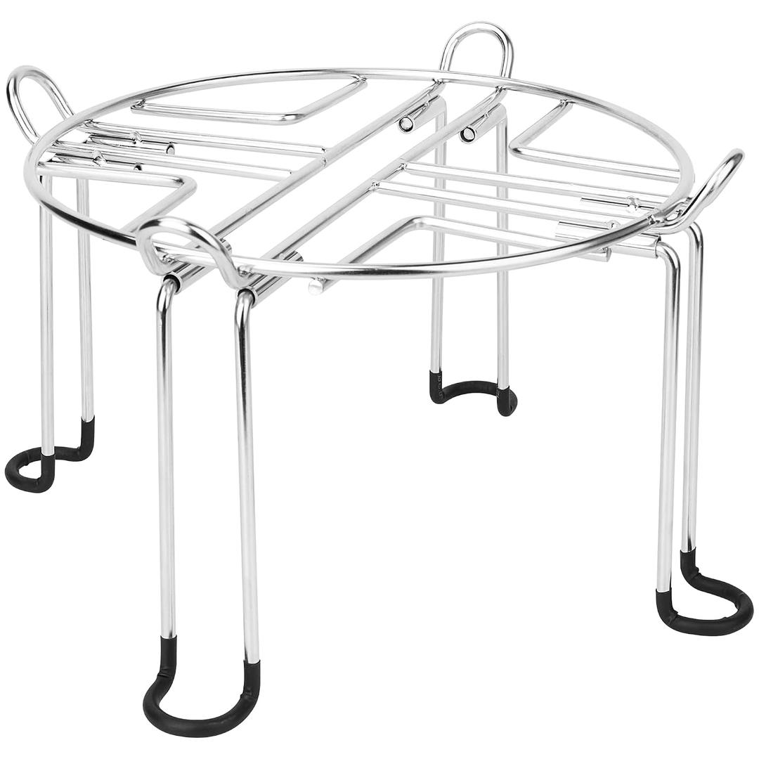 Water Filter Stand 6" Tall by 9" Wide Compatible with Berkey Big, Royal and Travel System, Countertop Stainless Steel Stand for Gravity Fed Water Water Coolers with Max 9" in Diameter