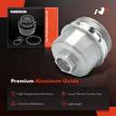 A-Premium Oil Filter Housing Cap Assembly Compatible with Mini Cooper 2002-2016, Cooper Countryman 2014-2016, Cooper Paceman 2013-2016, 1.6L, Oil Filter Housing Cover, W10B16 W10B16A W11B16A W11B16