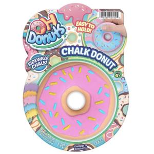 Ja-Ru Donut Chalk Easy To Hold Sidewalk Chalk, Pack of 3 