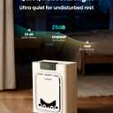 oneisall Air Purifiers for Home Pets with Double-Sided Washable HEPA Filters, Large Rooms Up to 2200Ft, Air Purifier for Dander, Odors, Allergens, Pet Fluff Hairs,Pollutants, Smoke, and Dust, PP02