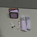 Mini Karaoke Machine for Kids Girls Boys - Birthday Gifts for Ages 4 5 6 7 8+ Year Old - Portable Bluetooth Speaker with 2 Wireless Microphone - Kids' Instrument Accessories - Purple