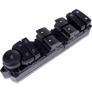 Driver Side Power Window Switch Replacement for Chevy Silverado 1500 2500 3500 Avalanche Suburban Tahoe GMC Yukon Sierra 1500 2500 3500 Cadillac Escalade 2007-2014 20835553 920-021 15093440