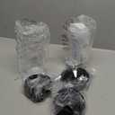 Ninja Blender Cups Replacement and Blade 6pcs, 24oz Ninja Cups for Blender and 7Fins Blade Replacement, Ninja Blender Replacement Parts for Auto iQ BL642-30 BL450-30 BL482-30 BL687CO-30 ect.