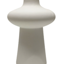 HD 7,8 in Ceramic Vase White