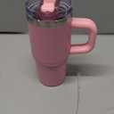 14 oz Tumbler for kids with Detachable Flip Straw Lid and handle, 100% Leak Proof 14 oz mini cup, Stainless Steel Vacuum Insulated Tumbler, Wide Mouth Easy to Clean, Keep Cold or Hot (Pink)