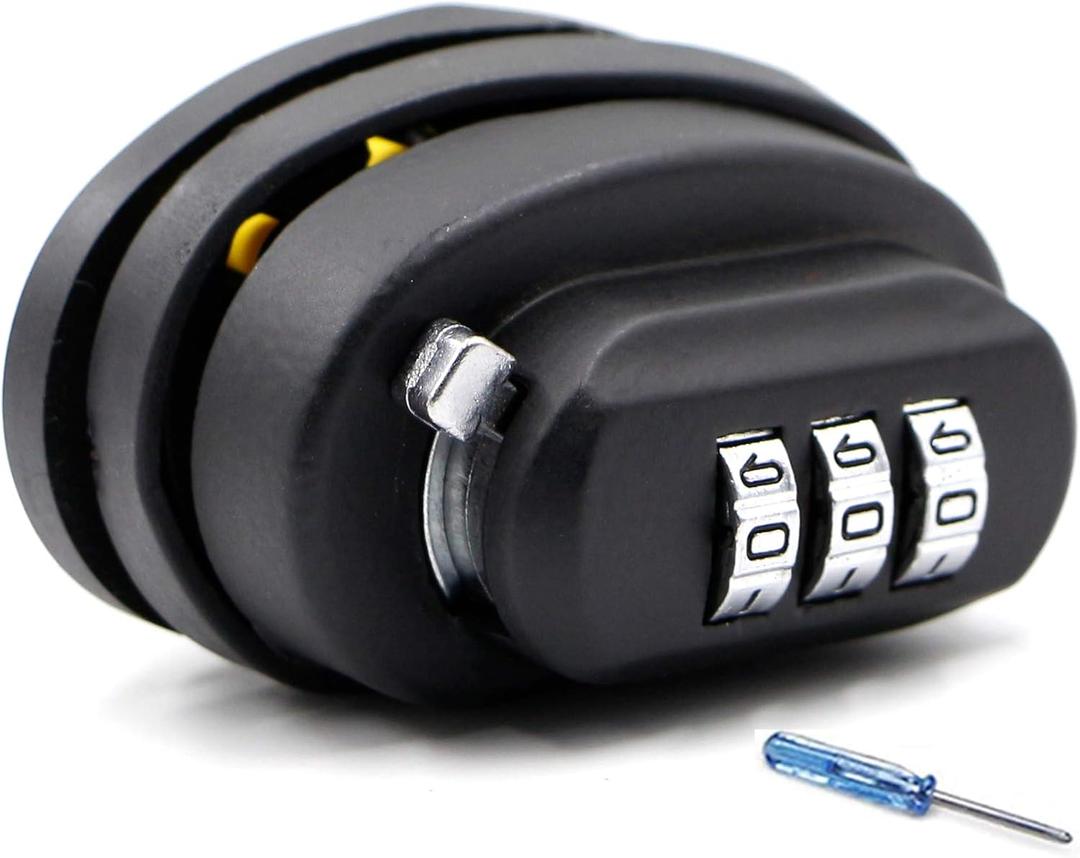 RioRand Trigger Lock 3 Digit Set Your Own Combination Gun Lock 1PC (Silver)