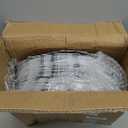 32 Pack Charger Plates Set Reef Chargers for Dinner Table Serving Tray Floral Plastic Decorative Plates for Table Setting Wedding Party, 13 Inch(Silver)