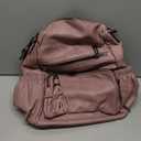 UTO Women Backpack Purse Leather Vegan Ladies Fashion Designer Rucksack Convertible Travel Shoulder Bag with Tassel