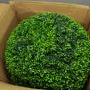 Garvee 19.6 in Artificial Topiary Balls Set of 2 for Indoor and Outdoor, Hanging Plant Balls for Backyard Balcony Garden Home Decor