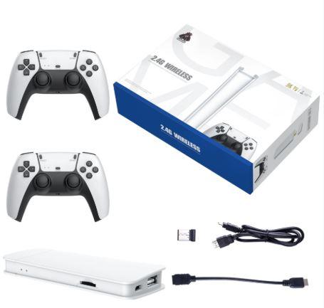 Retro Game Console Stick, Classic Video Gaming Stick with 4K HDMI, Builtin 23 Emulators, 20000+ Games  Plug & Play TV Video GameStick with Upgrade Dual Controllers