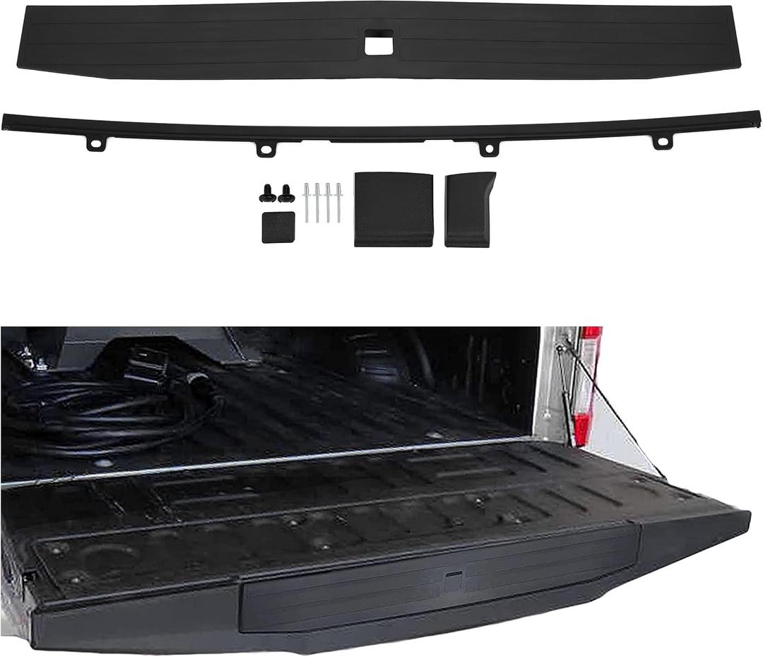 ECOTRIC Tailgate Molding Trim Compatible with 17-22 F250 F350 Super Duty