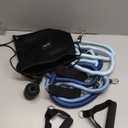 ALTA Resistance Tube Bands for Women - Full Kit Resistance Bands for Working Out with Handles, Ankle Straps, Door Anchor  Home Workout Bands for Physical Therapy, Pilates Long Exercise Bands Set (Azure)