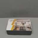 Amerdeco 10 Pack Matte Black Cabinet Pulls 3 Inch Hole Centers, 4 Inch Length Handles for Kitchen Cabinet Hardware,Solid Cabinet Handles for Bathroom Drawer Handles IH0005