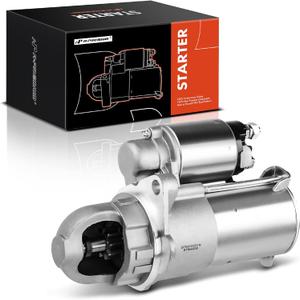 A-Premium Starter Motor Compatible with Chevrolet Cavalier Cobalt Malibu HHR & Pontiac Sunfire Pursuit G5 & Saturn Vue Sky L100 Ion, 2.2L 2.4L, 12V 1.2KW 9 Teeth Clockwise Replace# 12581146, 12586764
