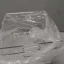 ClearSpace XL Clear Plastic Storage Bins - 2 Pack for Kitchen Cabinet and Fridge Organization