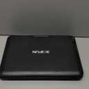 17.5" Portable DVD Player with 15.6" Large HD Screen, 6 Hours Rechargeable Battery, Support USB/SD Card/Sync TV and Multiple Disc Formats, High Volume Speaker, Black