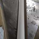 Joydeco 100% Blackout Roller Shades (Pro), Free-Stop Cordless Blinds for Windows, UV Protection, Natural Woven Blinds for Home and Office, Light-Proof Aluminum Cover (34" W x 75" H, Coffee)