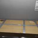 Need Folding Desk, 54 inch Large Computer Desk for Home Office, No Install Needed Study Student Writing Table Desk Workstation, Rustic Brown