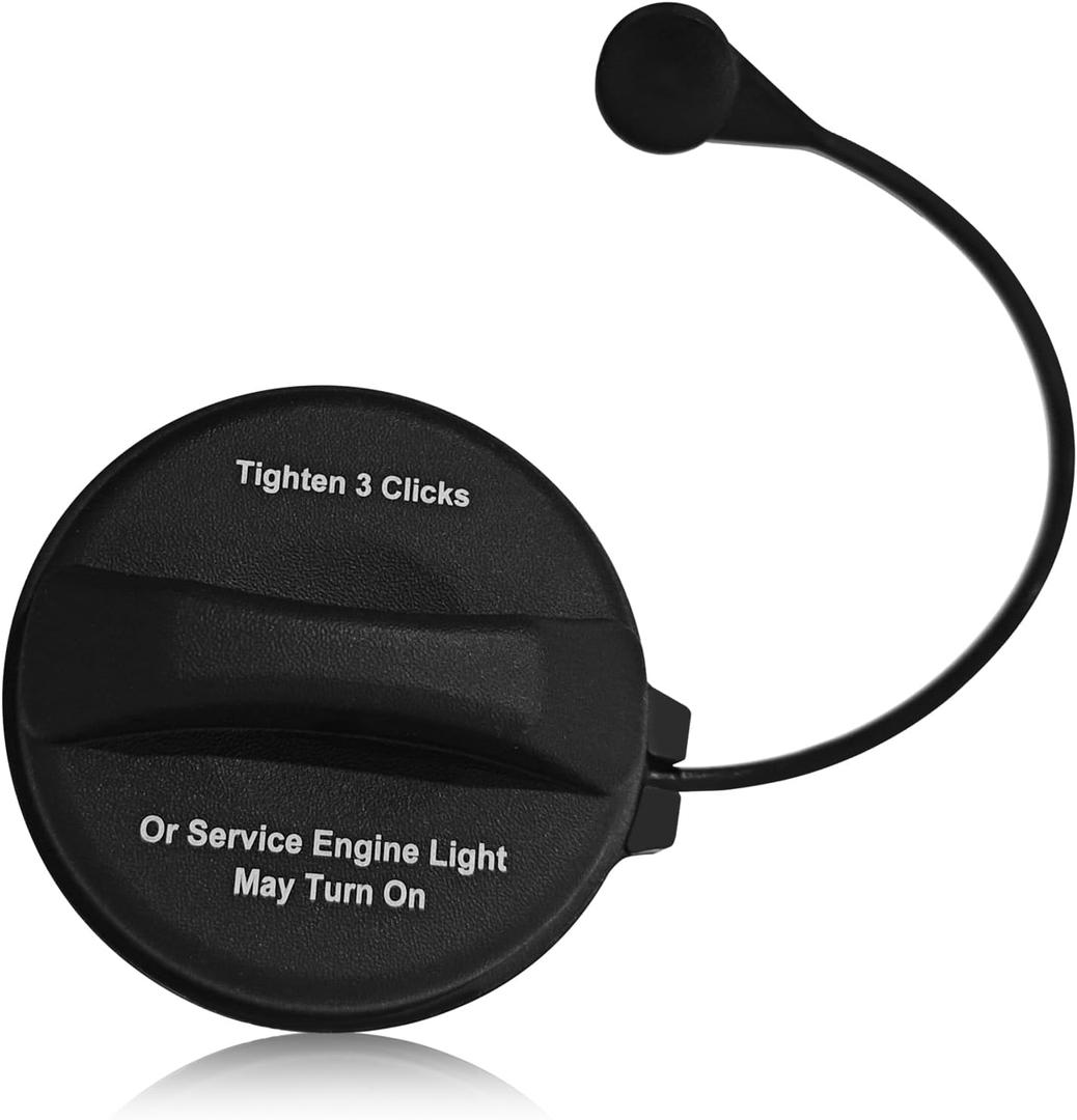 Gas Cap, Fuel Cap Replacement OEM 95995094 for Chevy Malibu Impala Equinox Colorado Trailblazer, GMC Canyon Envoy Savana, Buick LaCrosse Rendezvous, Cadillac CTS STS DTS SRX XLR, Pontiac (Black)