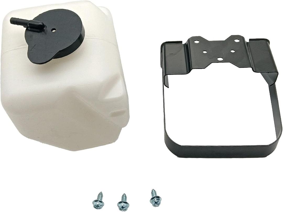 Windshield Jug Reservoir Windshield Washer Jar Bottle Bracket Cap Bolts Hose Filter 8 Pieces Kit Compatible with Most 1964 1965 1966 1967 1968 1969 1970 1971 1972 Chevrolet Applications
