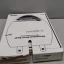 KOHLER 20110-0 Brevia, Slow Close Toilet Seat, Elongated Toilet Seat, Grip-Tight Bumpers Quick-Attach Hardware, White