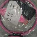 Yoga Sets for Women Pilates at Home Equipment Pilates Magic Ring Booty Bands for Working Out Glutes Yoga Ball 25cm Figure 8 Resistance Band Yoga Bands for Stretching (Pink)