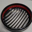 PSLER Motorcycle 5.75" Inches Front Headlight Grill Cover Mesh Guard for Sportster Roadster XL1200R XL883 883 Custom XL883C XL1200C Low XL883L XL1200L Iron 883 XL883N 2004-2014(ABS Plastic)