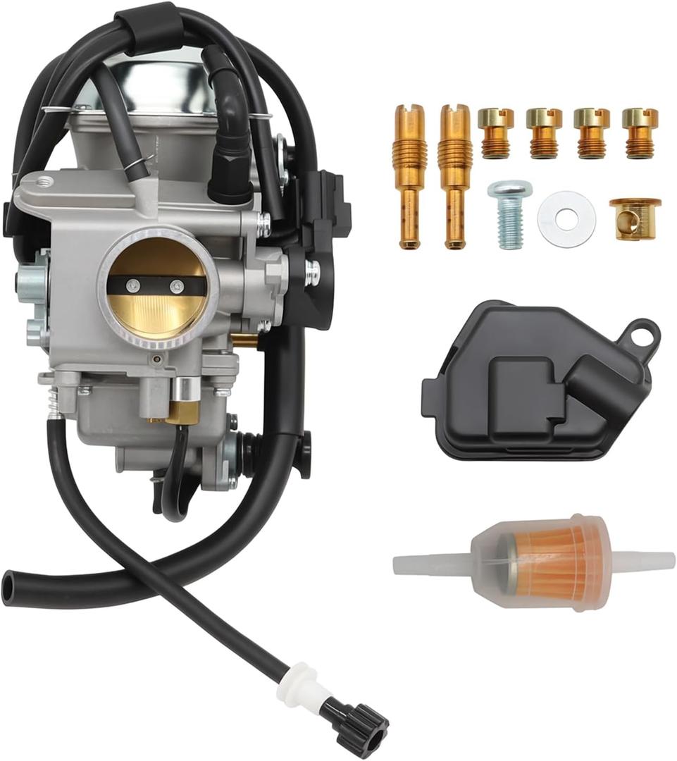16100-HN7-013 Carburetor Carb Compatible with Rancher 400 TRX400FA TRX400FGA 2004 2005 2006 2007 16100-HN7-A21