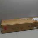 FOREHOGAR Black PVC Coated Welded Wire Fence 36 Inch x 50 Foot, 2 Inch x 3 Inch 16GA, Garden Border Fencing Roll Vinyl Coating Metal Wire Mesh for Yard Vegetable Plant Protection Poultry Netting